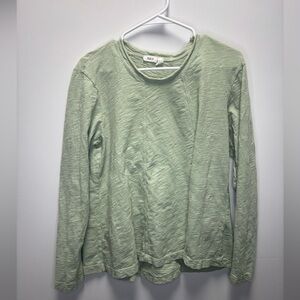 Wilt Long Sleeve Shirt in Heather Green Size L